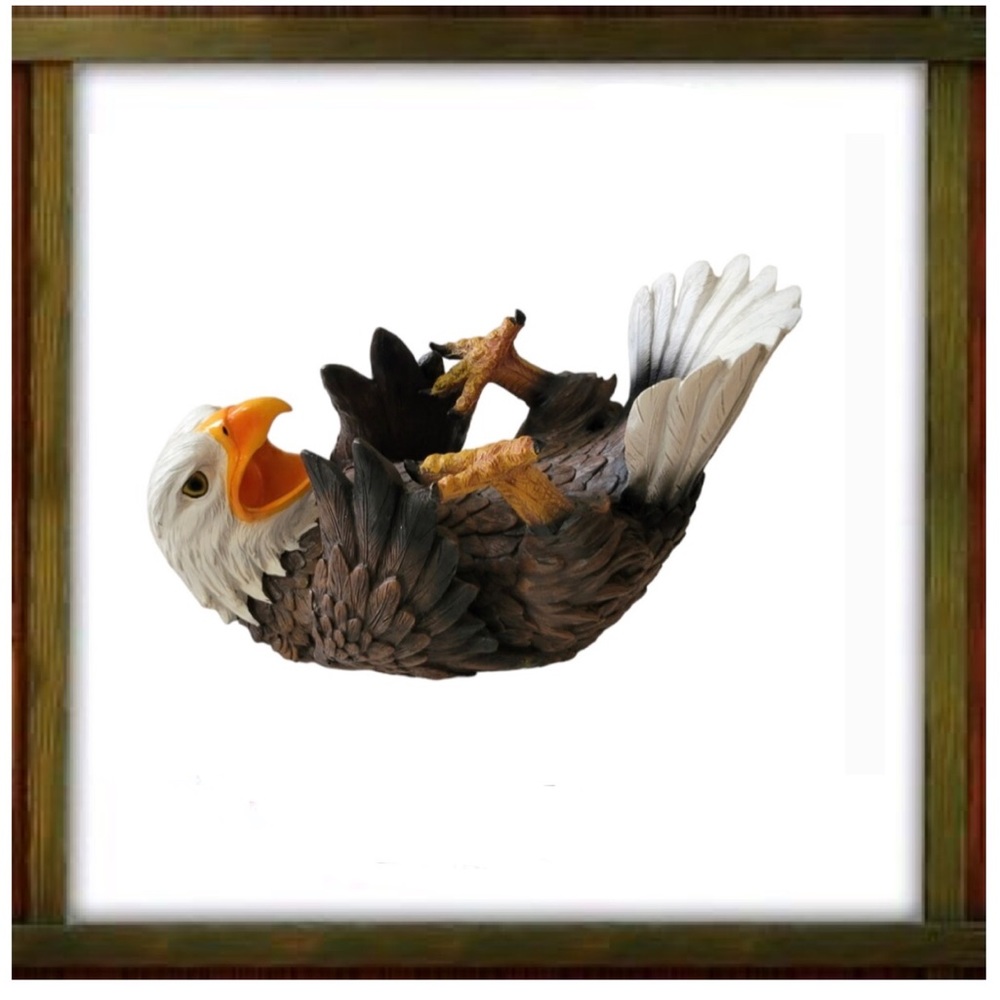 🆕🏬AUCTION PRICE👩🏻‍⚖️ Bald Eagle Wine Holder